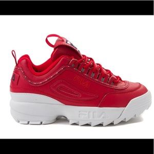 red fila shoes womens